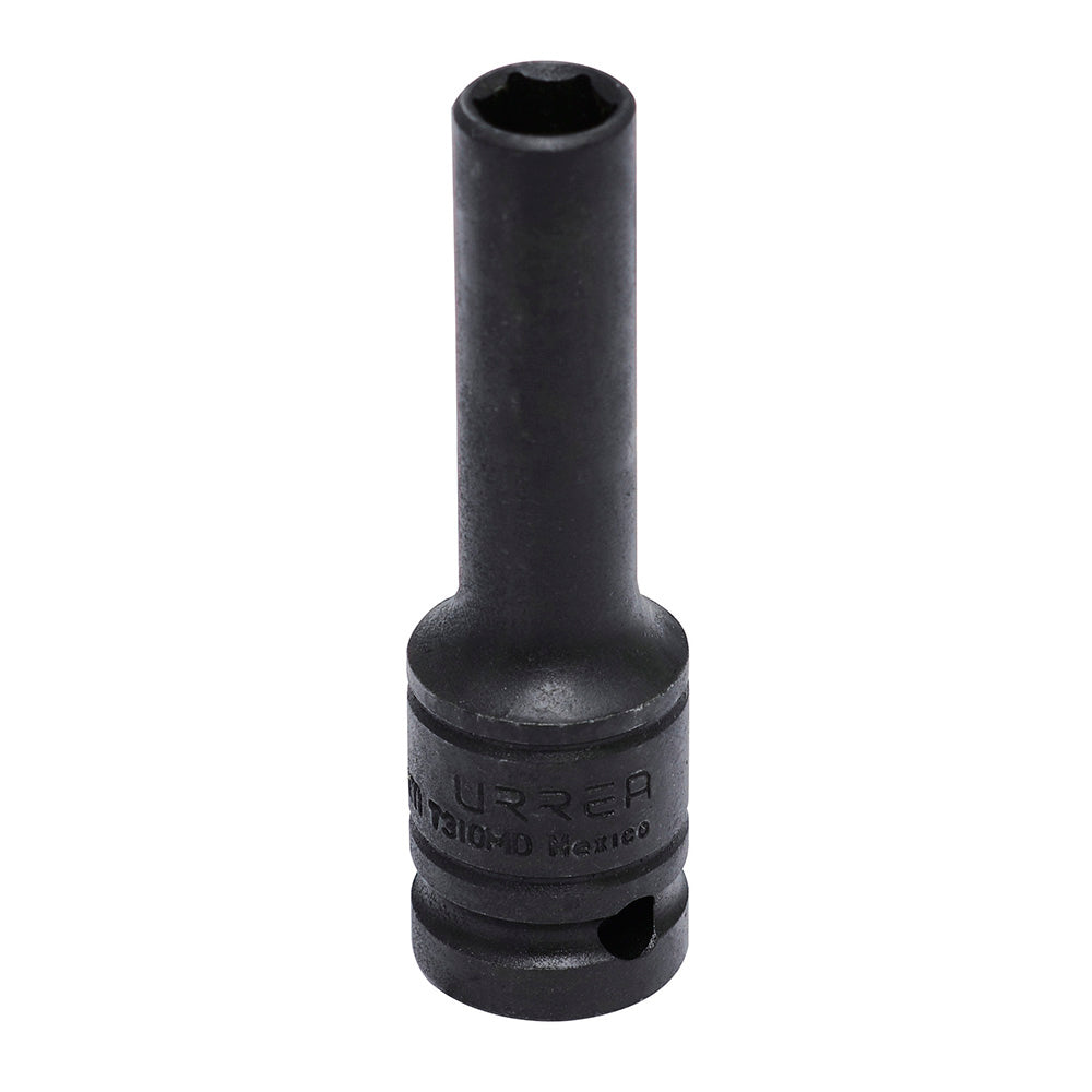 DADO 1/2" METRICO PARED DELGADA 6 PUNTAS 10MM URREA 7310MD