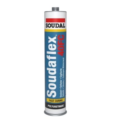 SOUDAFLEX 40FC GRIS T. SALCHICHA (TIPO DURETAN) PESO LIQ 775G 600ML SOUDAL 154117/169376