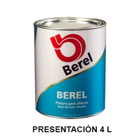 PINTURA P/ALBERCA AQUA 1527 4 LT BEREL 001527-5