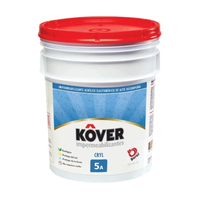 IMPERMEABILIZANTE ACRILICO KOVER CRYL 5 AÑOS 19LT 002623-6