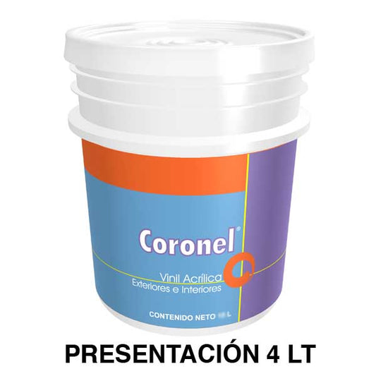 VINILICA CORONEL 250 VIOLETA 4LTS