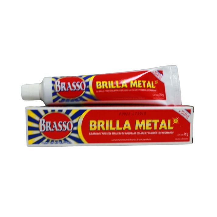 BRASSO BRILLA METAL (CREMA P/PULIR) 70GRS.