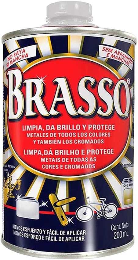 BRASSO LIQUIDO LIMPIAMETALES BOTE 200ML