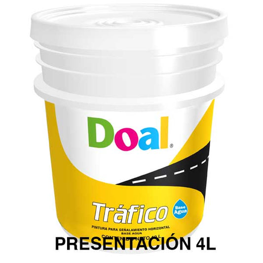 PINTURA PARA TRANSITO AMARILLO CROMO DOAL 4LTS