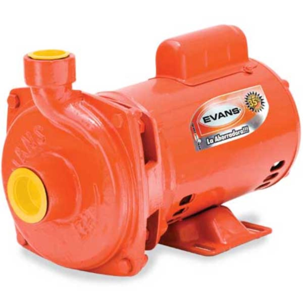 MOTOBOMBA CENTRIFUGA 1HP (FLUJO 165L/MIN)(LEVANTE MAX 30.1m) EVANS 3HME100
