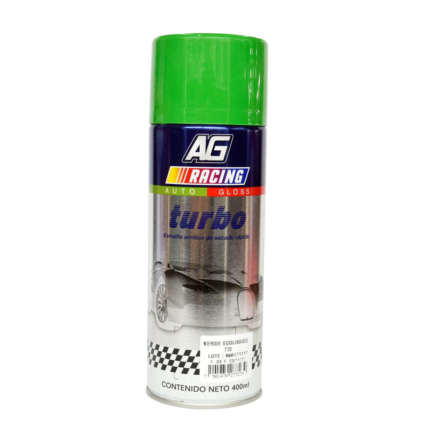 ESMALTE AEROSOL VERDE ECOLOGICO 400ml TURBO 772