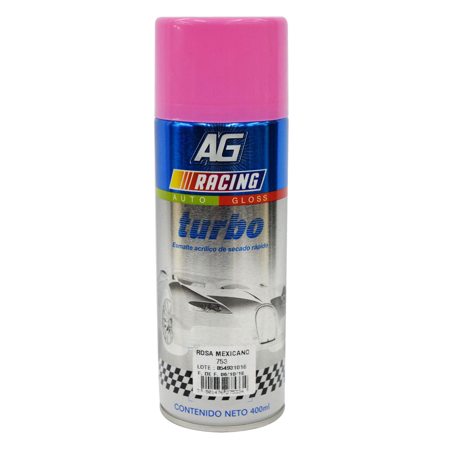 ESMALTE AEROSOL ROSA MEXICANO 400ml TURBO 753