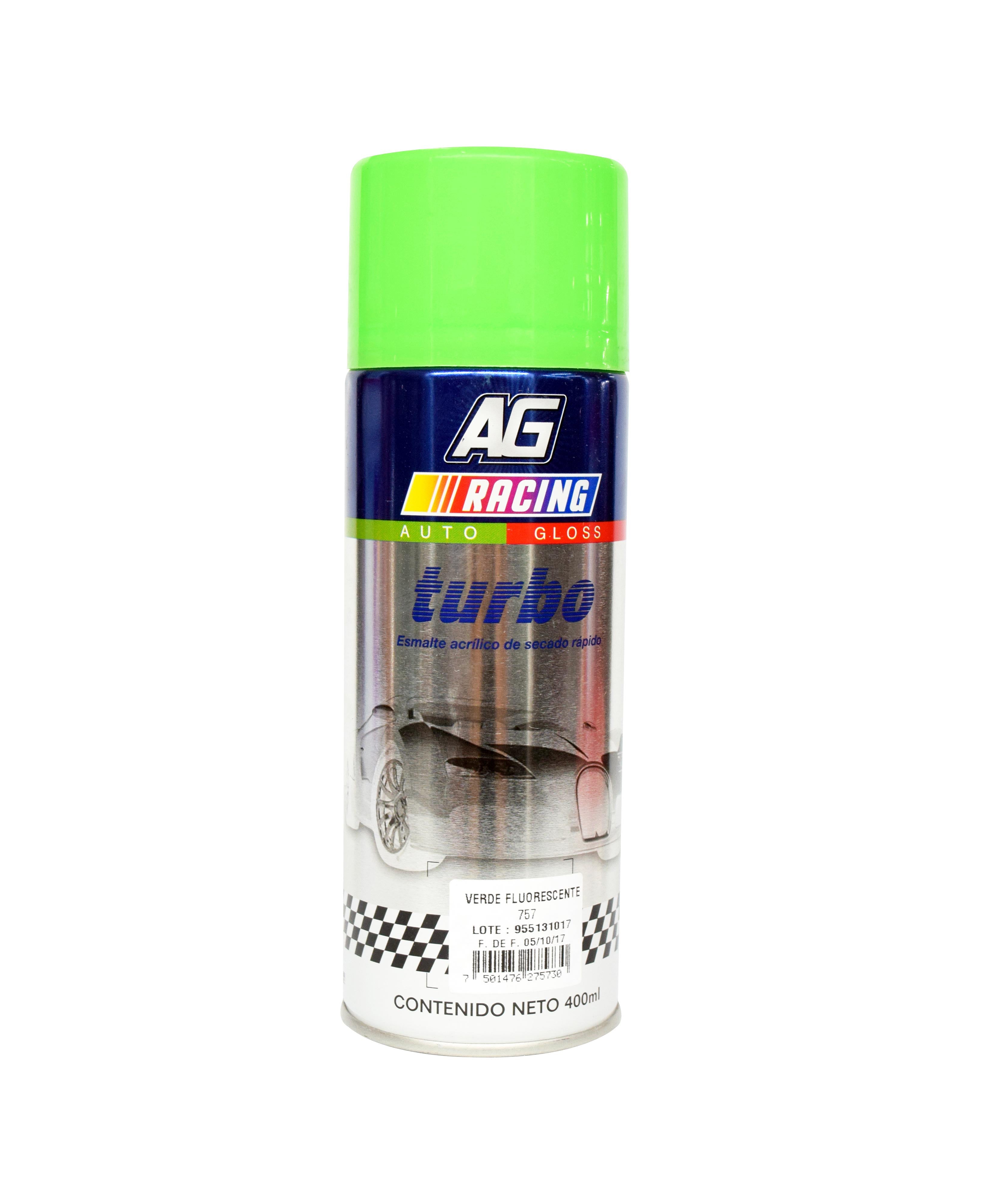 ESMALTE AEROSOL VERDE FLOURECENTE 400ml TURBO 757