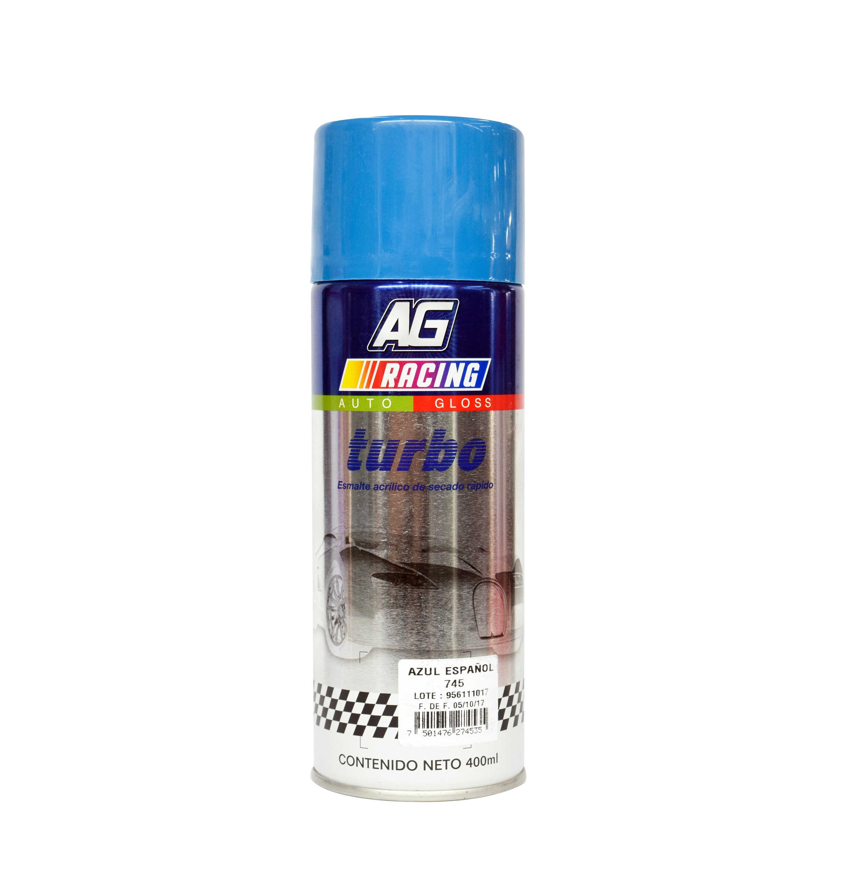 ESMALTE AEROSOL AZUL ESPAÑOL 400ml TURBO 745
