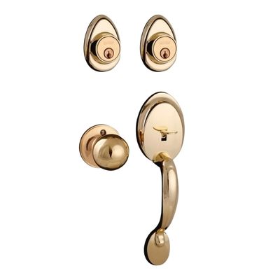 CERRADURA GATILLO PERILLA Y CERROJO LLAVE/ LLAVE DALTON LATON BRILLANTE DEXTER 6742 (BROT)
