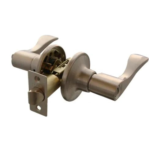 CERRADURA DE MANIJA ROYAL RANURA-BOTON NIQUEL SATINADO (BLISTER) DEXTER 6717
