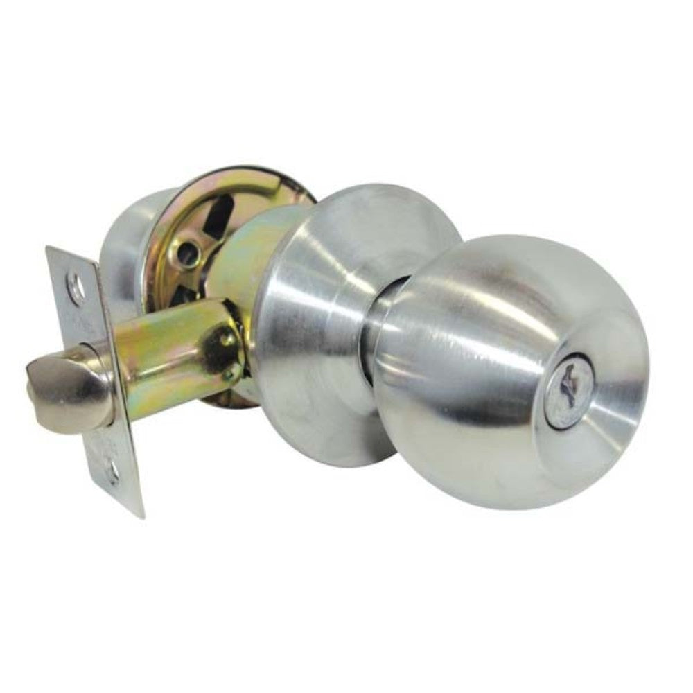 CERRADURA DE PERILLA BARZA RANURA-BOTON LATON ENTIGUO (BAÑO)(BLISTER) DEXTER 6804