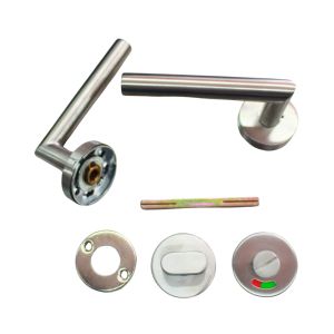 CERRADURA T5 DE MANIJA NOVARA ACERO INOX (BAÑO) TESA 82361