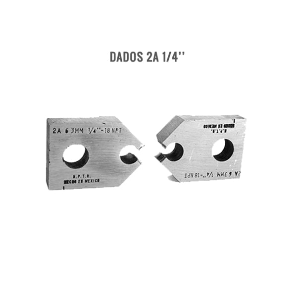 DADOS PARA TARRAJA (JUEGO) (MOD. 2A) 1/4" (6.4mm) HPTR 30-044