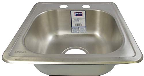 TARJA ACERO INOX BAR 38 X 38 X 15cm RUGO 10TB
