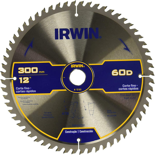 SIERRA CIRCULAR DE CARBURO 12" X 60D IRWIN 15189
