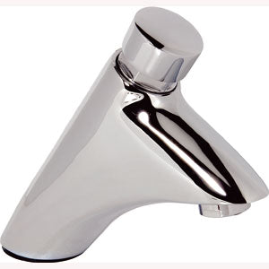 LLAVE TEMPORIZADOR PARA LAVABO CON BOTON RUGO 17-T