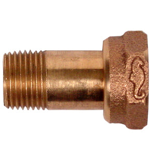 NIPLE MEDIDOR BRONCE 3/4" X 2" TUERCA 1" RUGO NMT 3/4X2