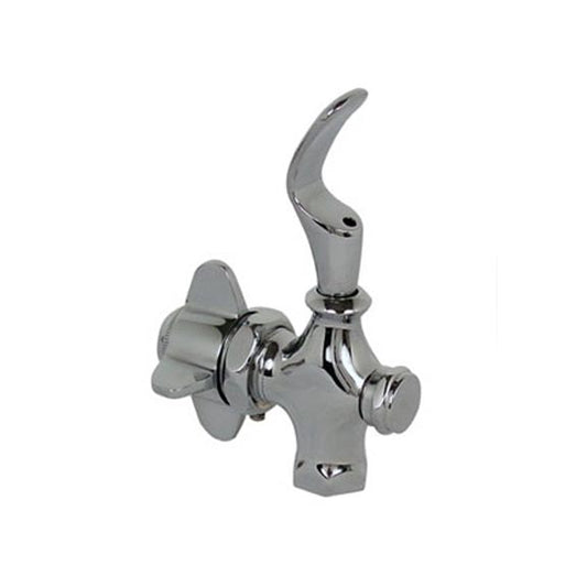 LLAVE INDIVIDUAL BEBEDERO MANERAL CRUZ CIERRE RESORTE RUGO 16-BB