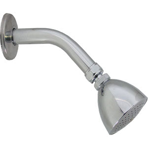 REGADERA GENOVA CON BRAZO METALICO RUGO 44G