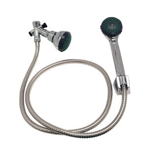 REGADERA TELEFONO MANGUERA 1.4m CROMADA RUGO 44-T