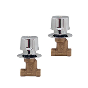 LLAVE PARA EMPOTRAR REGADERA SOLDABLE CIERRE COMPRESION ASIENTO FIJO (1 PIEZA) RUGO 39-I