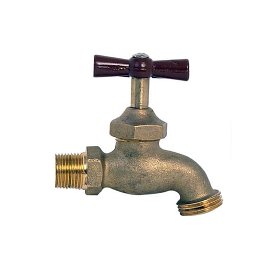 LLAVE GRANDE JARDIN ROSCA PARA MANGUERA 1/2" (13mm) RUGO 2-G
