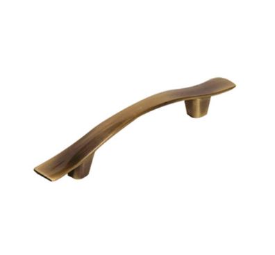 JALADERA TRADICIONAL 76mm ENTRE TORNILLOS LATON ANTIGUO HANDYHOME 3862