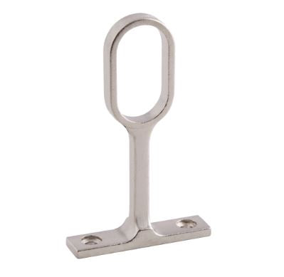 SOPORTE CENTRAL PARA TUBO OVALADO NIQUELADO HANDYHOME 14330