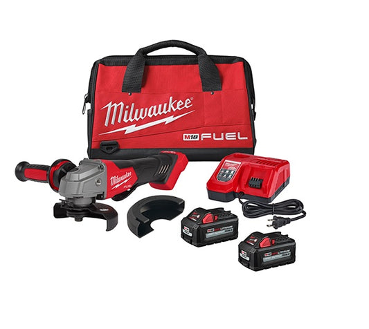 ESMERILADORA INALABRICA 4-1/2" M18 FUEL (2 BATERIAS Y CARGADOR MALETIN) MILWAUKKE 288022