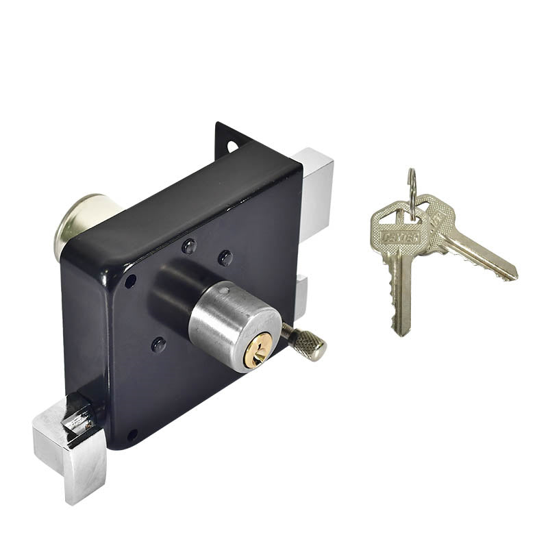 CERRADURA SOBREPONER PRE-ARMADA (DERECHA) NEGRA DEXTER 6972