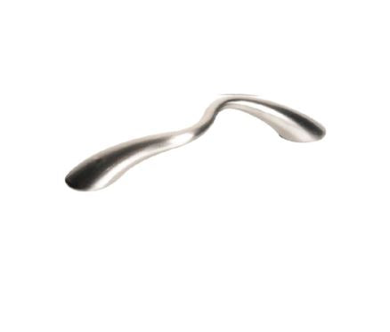 JALADERA CONTEMPORANEA 96mm ENTRE TORNILLOS NIQUEL SATINADO HANDYHOME 3879