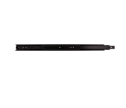 CORREDERAS (JUEGO) DE EXTENSION TOTAL 12" NIQUELADO S/TORNILLO HANDYHOME 3602