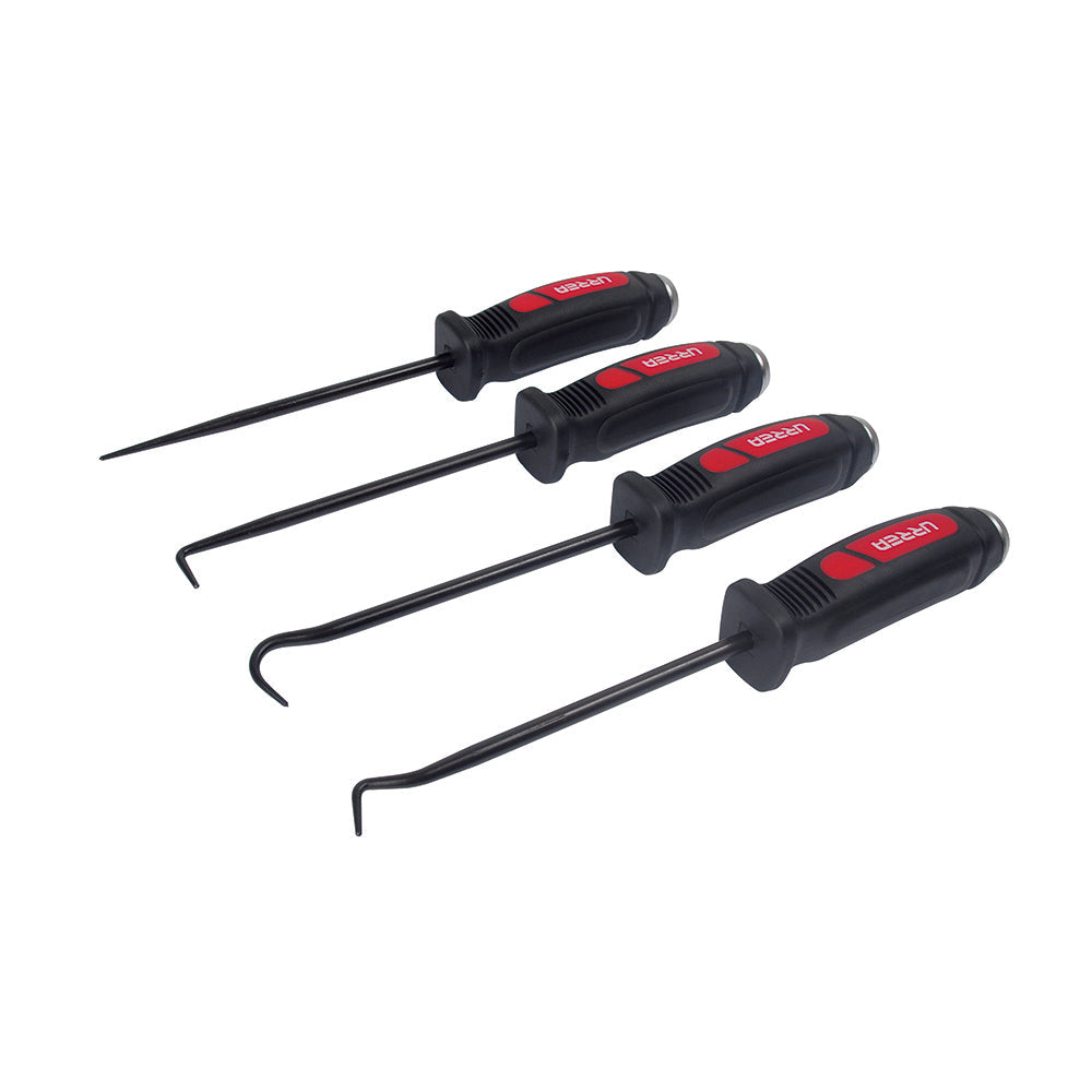 JUEGO DE 4 GANCHOS Y PUNTAS 10" URREA JGP4