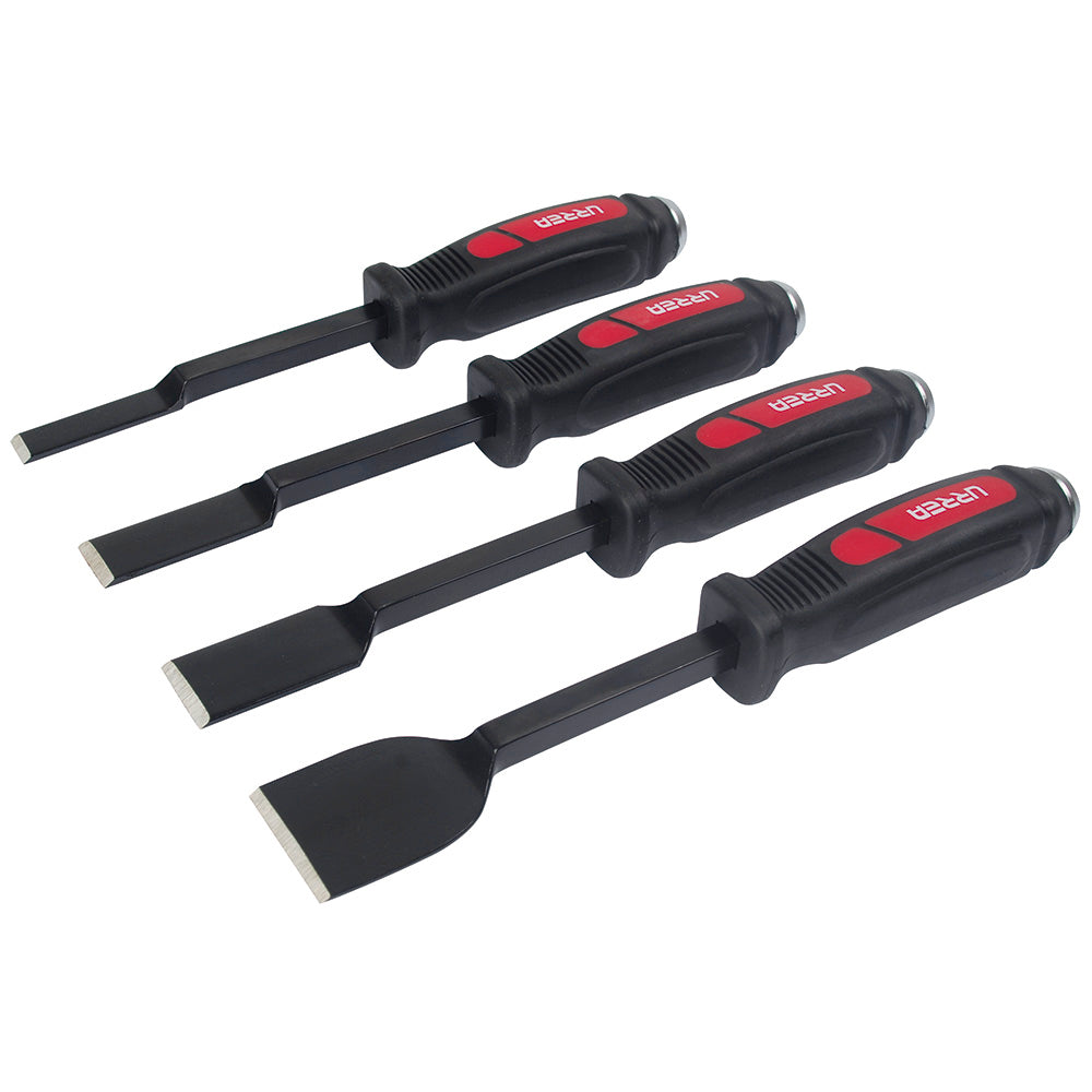 JUEGO 4 RASPADORES DE CARBON 10" URREA JRASP4