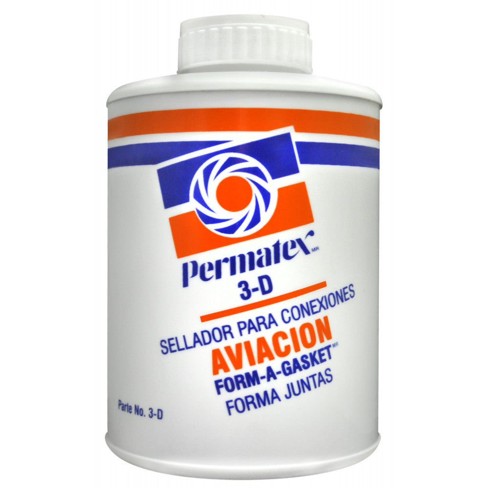 SELLADOR LIQUIDO AVIACION (ROSCAS) PERMATEX 450GR 3D