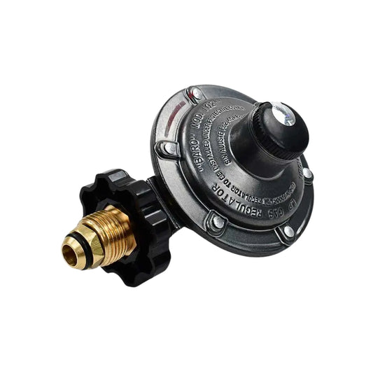REGULADOR GAS BUTANO PUNTA POL CON MANERAL 3/8" BAJA PRESION IUSA BARO 267363