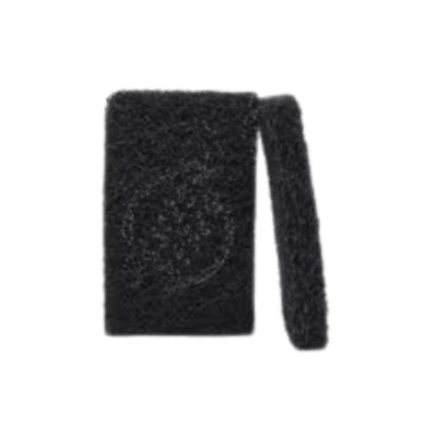 ALMOHADILLA DE FIBRA NEGRA (LIMPIEZA) 3-3/4'' (92mm) X 5-3/4" (146mm) 3M P-76 MN900005286