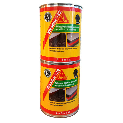 SIKADUR 32 GEL UNIDAD 1kg (2 LATAS A+B) 495409