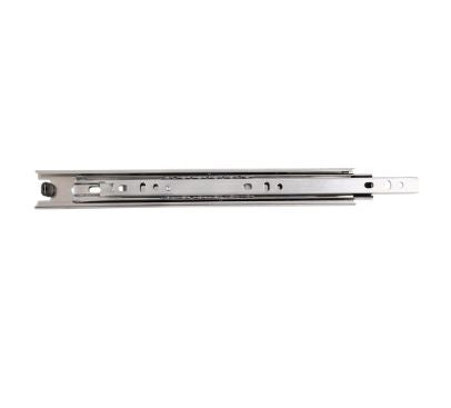 CORREDERAS (JUEGO) DE EXTENSION DELGADA 35mm 18" NIQUELADO S/TORNILLO HANDYHOME 3590