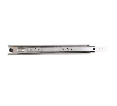 CORREDERAS (JUEGO) DE EXTENSION DELGADA 35mm 22" NIQUELADO S/TORNILLO HANDYHOME 3592