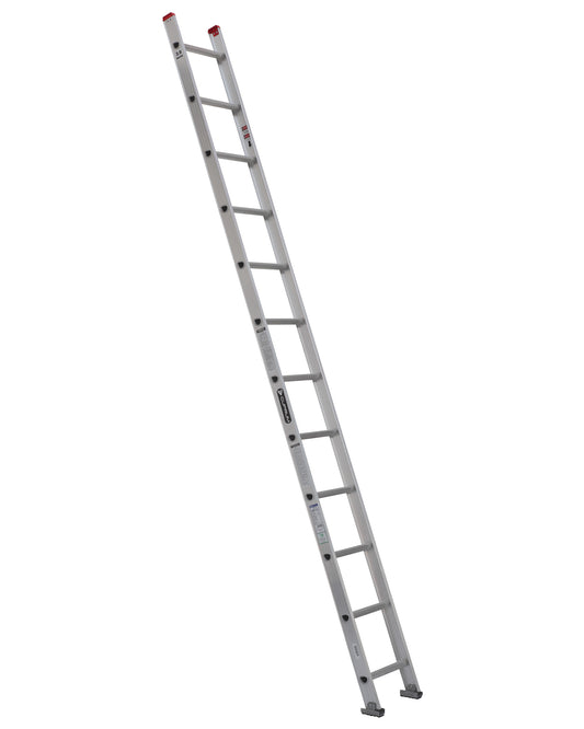 ESCALERA ALUMINIO RECTA 3.66mts 12 PELDAÑOS (150kg) DOMESTICO CUPRUM 526-12N