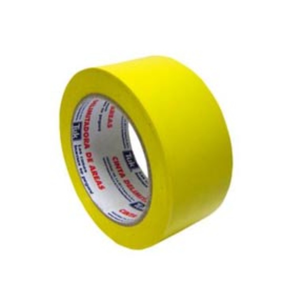 CINTA DELIMITADORA AMARILLA  48mm X 33m (2") TUK 340 AM 434001/434093