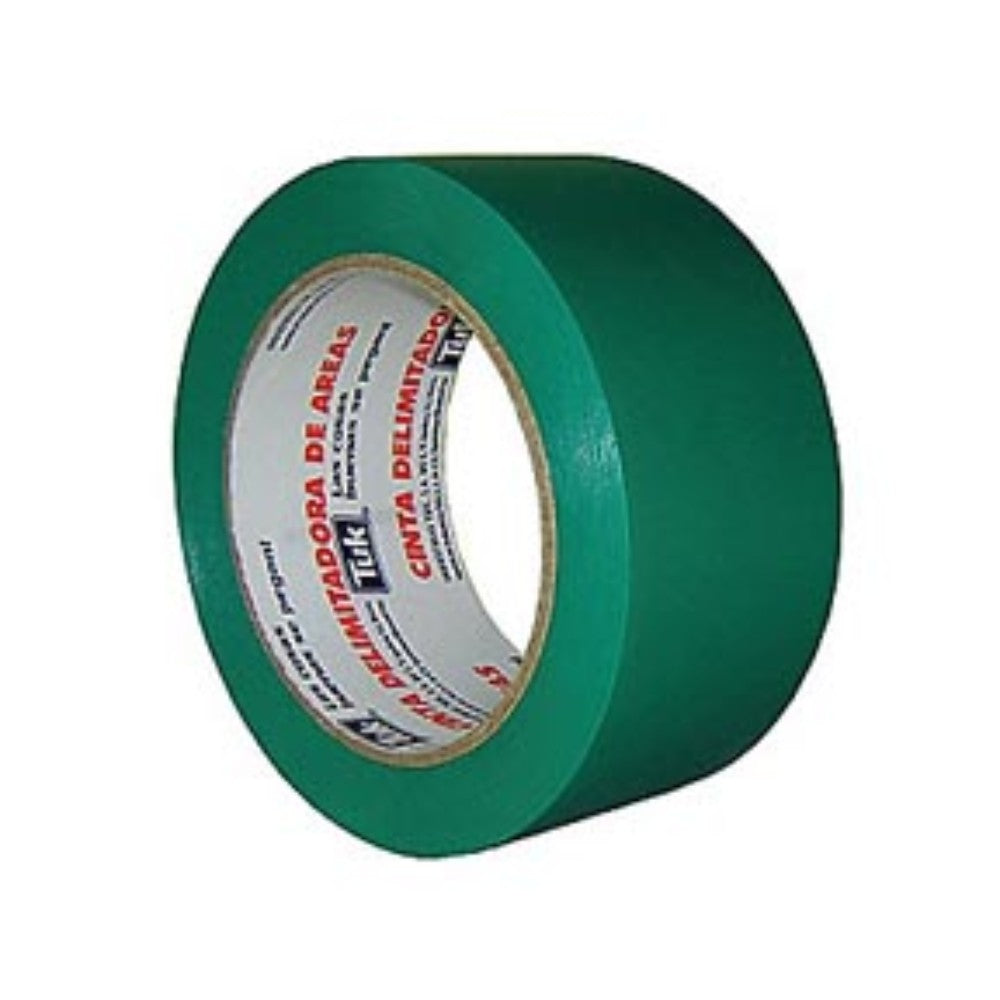 CINTA DELIMITADORA VERDE  48mm X 33m (2") TUK 340 VE 434016/434087