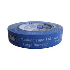 CINTA PARA CUBRIR AZUL (MASKING) 24mm X 50m (1") TUK 114
