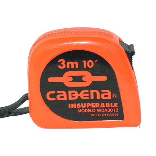 FLEXOMETRO CADENA 3m X 13mm CADENA WDA-3012