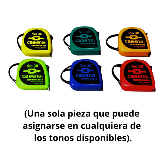 FLEXOMETRO 9mts X 25mm CADENA WDA-9025