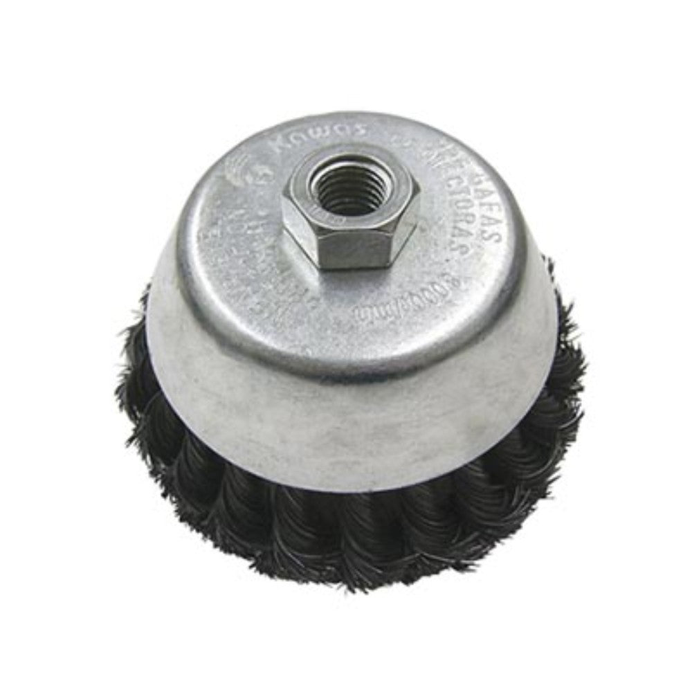 CEPILLO COPA TRENZADA 5" X 5/8 (CARDA) KW100612