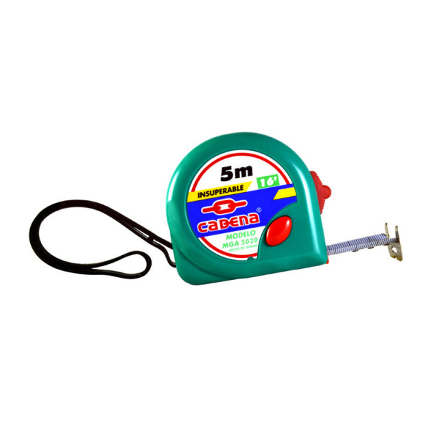 FLEXOMETRO CADENA 5m X 20mm CADENA MGA-5020