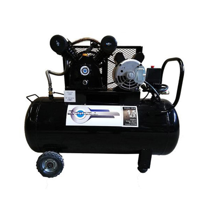 COMPRESOR HORIZONTAL CABEZAL 2HP MONOFASICO 110/220V 1.5HP 108LT CARROLL CAR-H102B